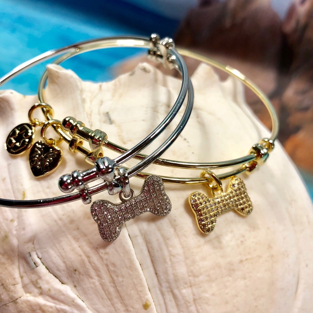 Adjustable bracelets Alex and Ani style